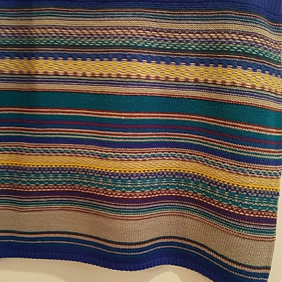 Blue Mini Skirt - Picture 3 of 5